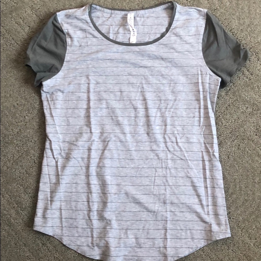 Lululemon Love Crew striped tee